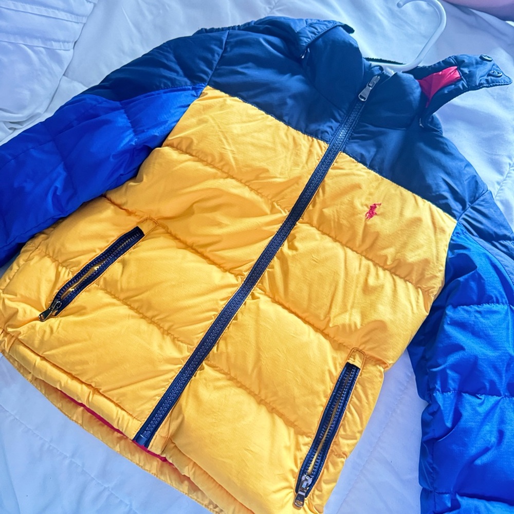 Polo Ralph Lauren Red Puffer Jacket Boys
